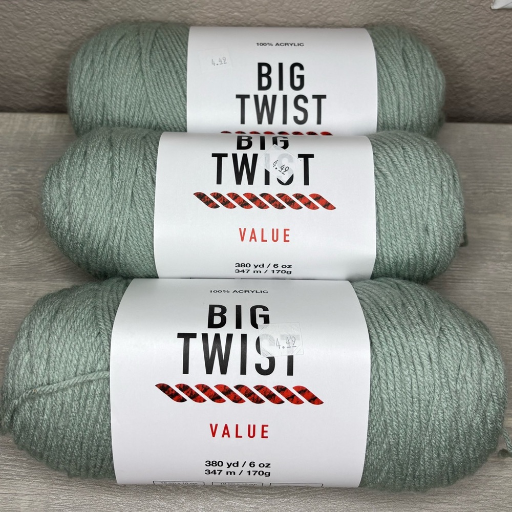 Big Twist Value Sage Yarn Bundle